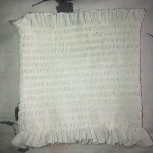 Boohoo Shirred Tube Top